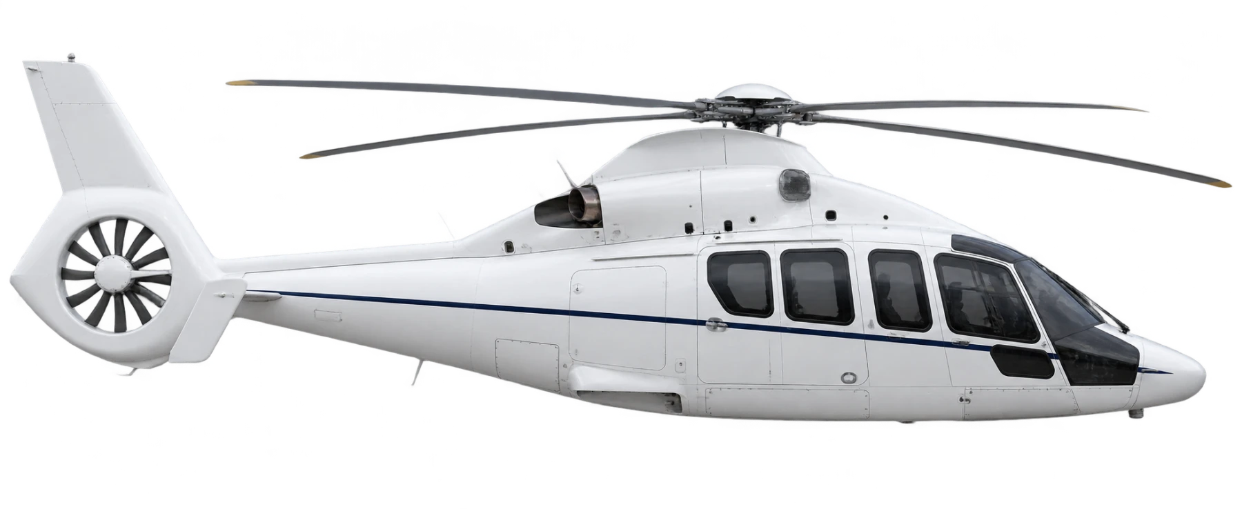Airbus H155 side profile illustration