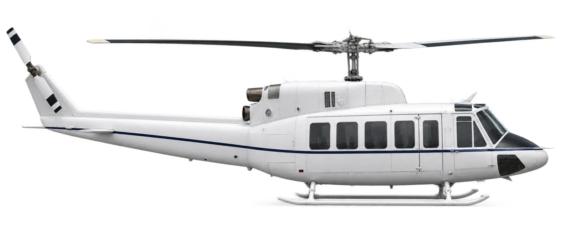 Bell 214ST side profile illustration