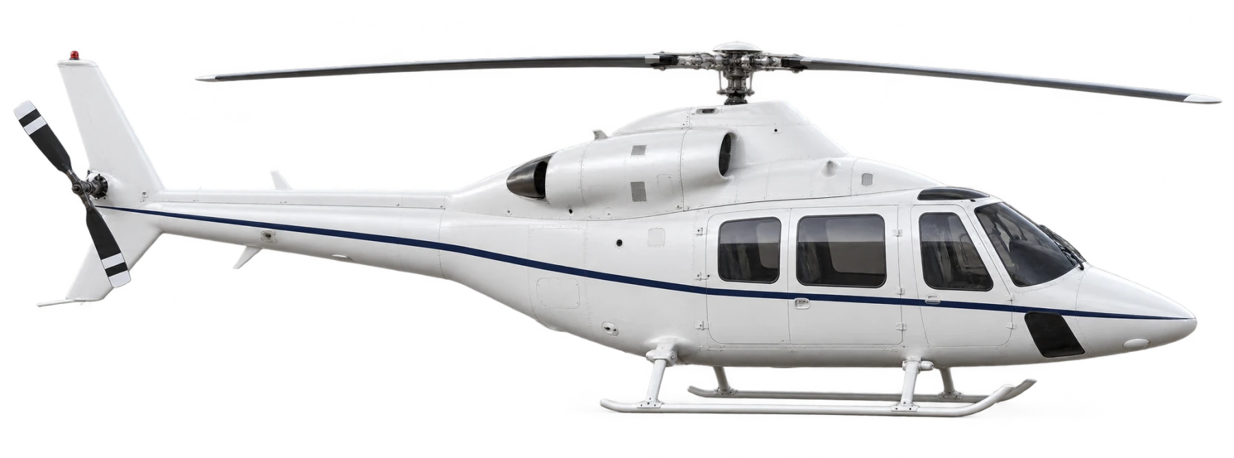 Bell 222UT side profile illustration