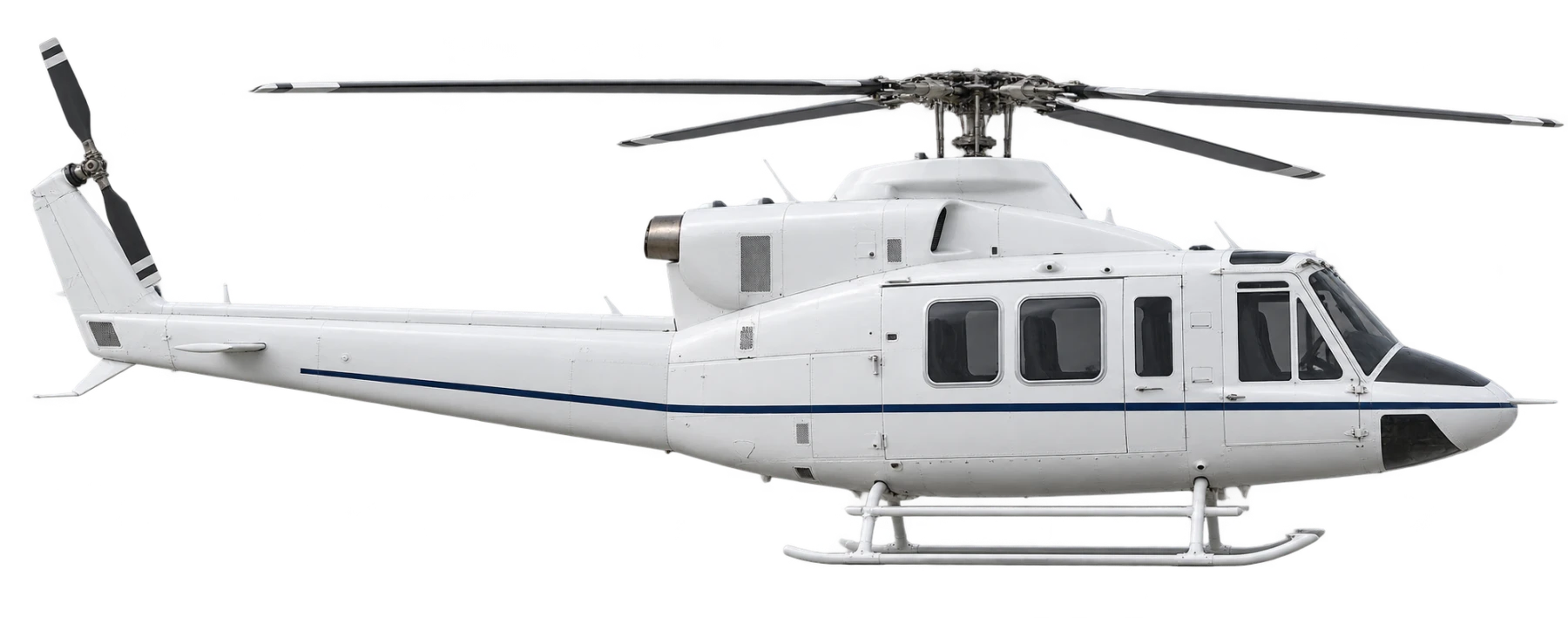 Bell 412EP side profile illustration