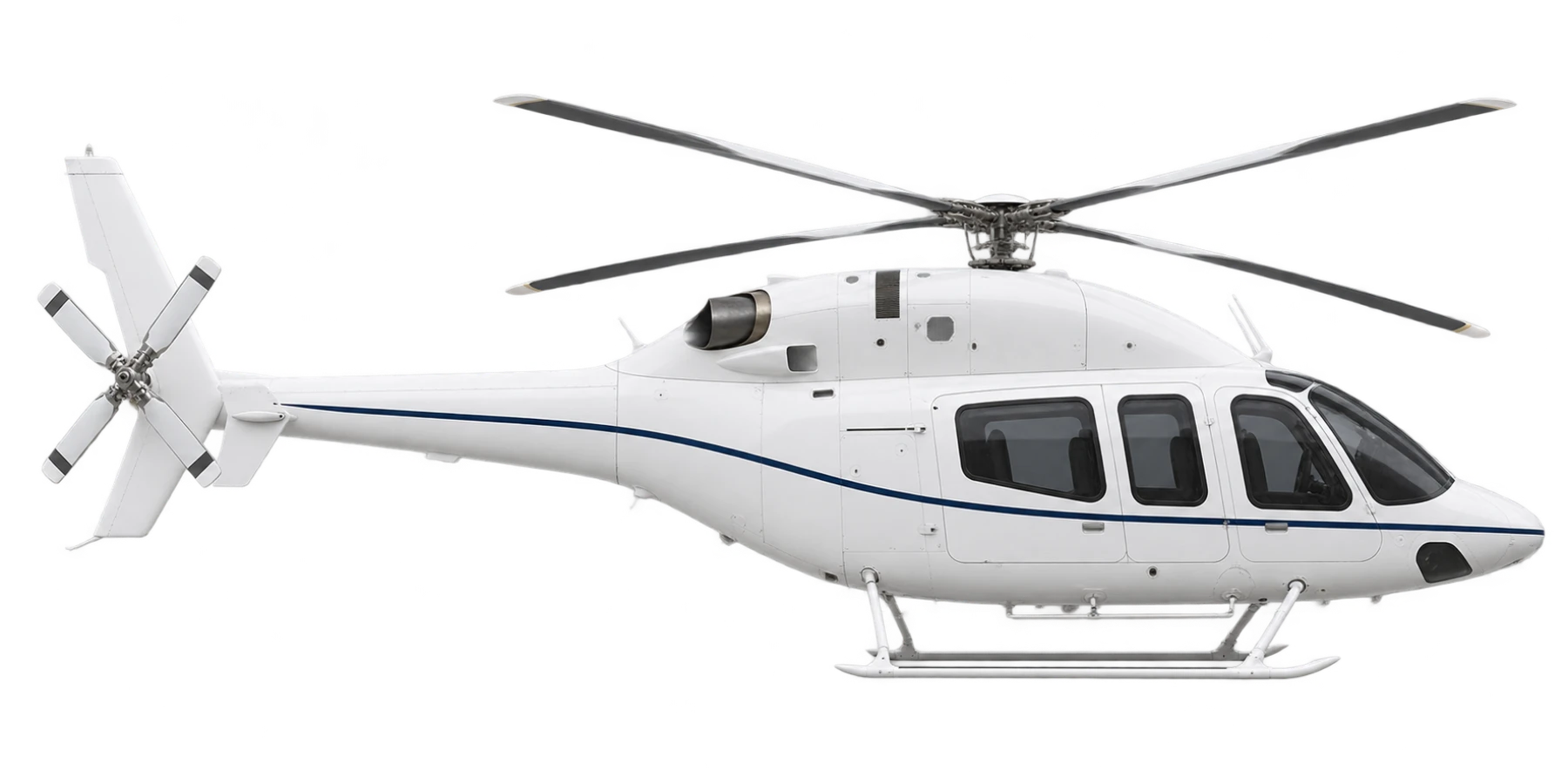 Bell 429 side profile illustration