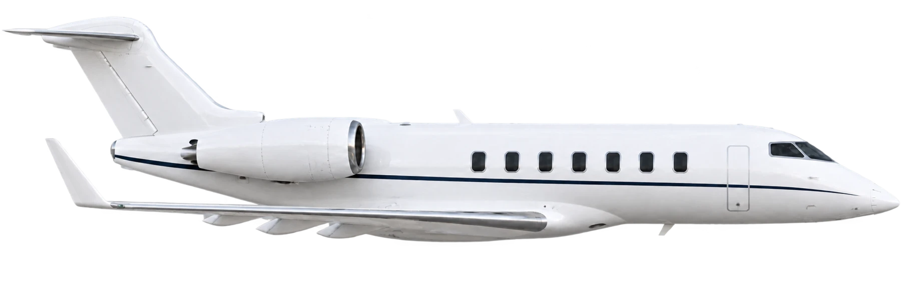 Bombardier Challenger 350 side profile illustration