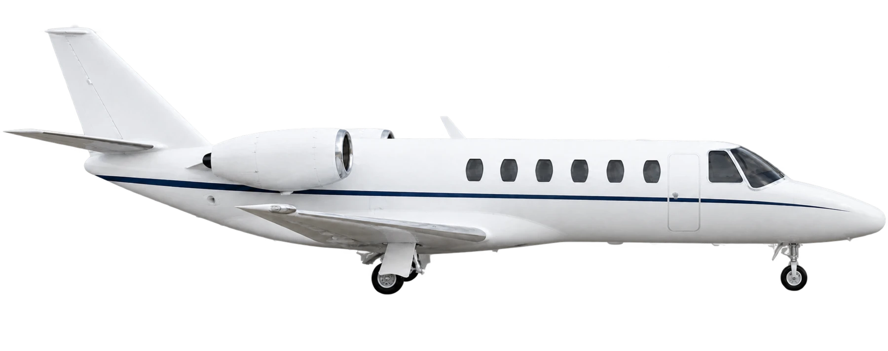 Cessna Citation CJ3 side profile illustration