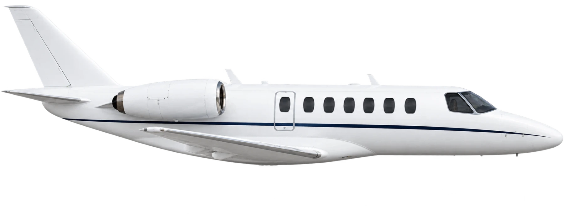 Cessna Citation CJ4 side profile illustration