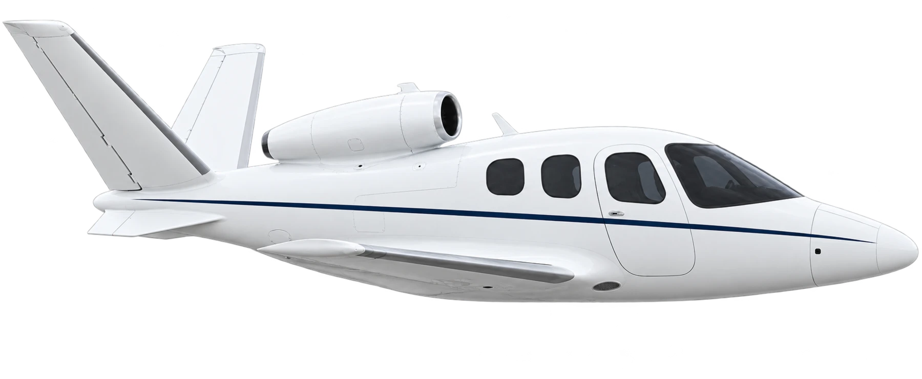Cirrus Vision Jet side profile illustration
