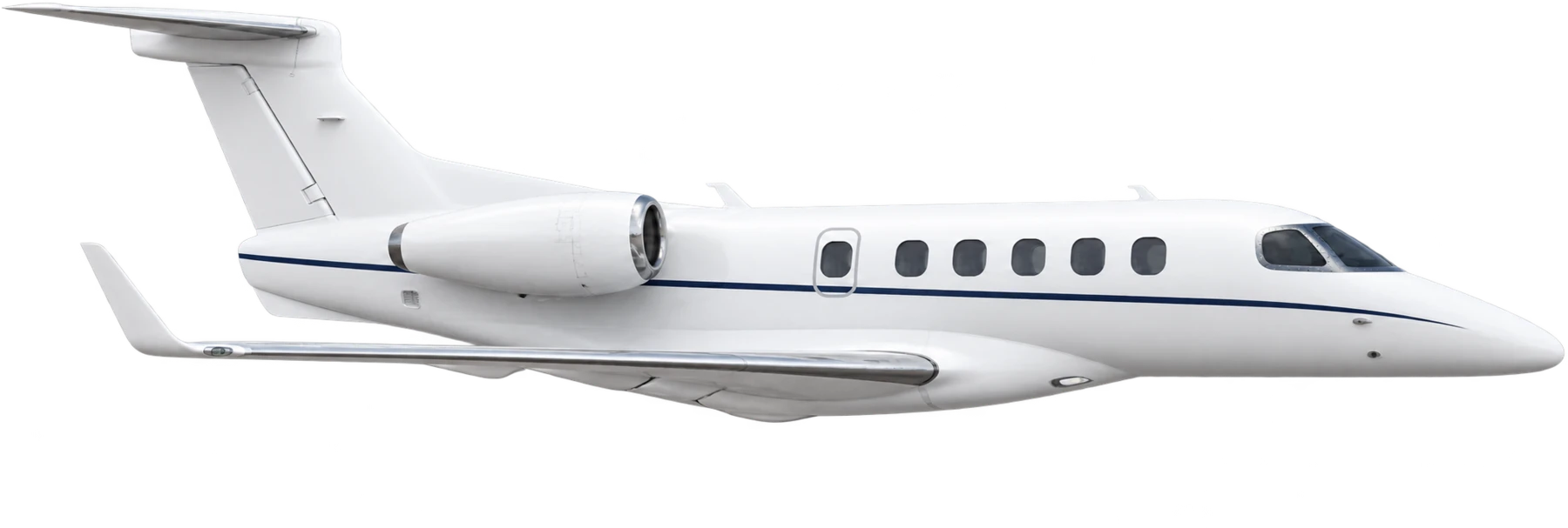Embraer Phenom 300 side profile illustration