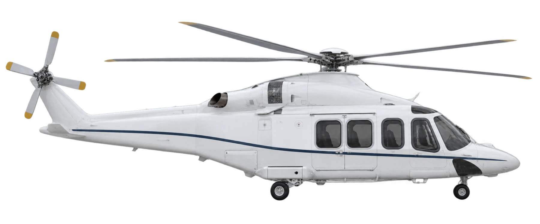 Leonardo AW139 side profile illustration