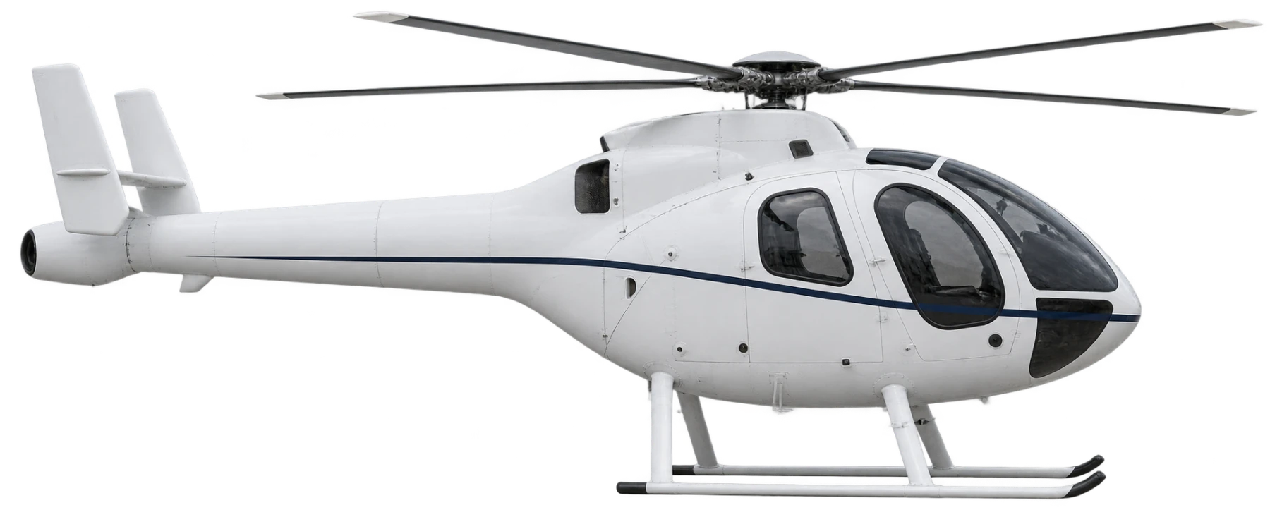 MD 520N side profile illustration