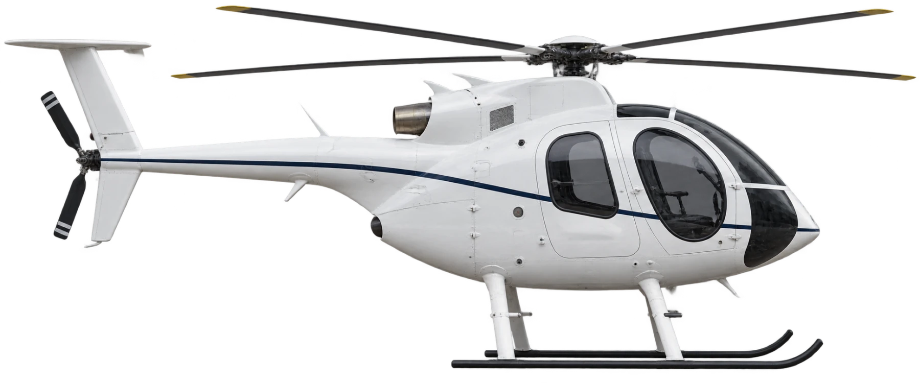 MD 530F side profile illustration