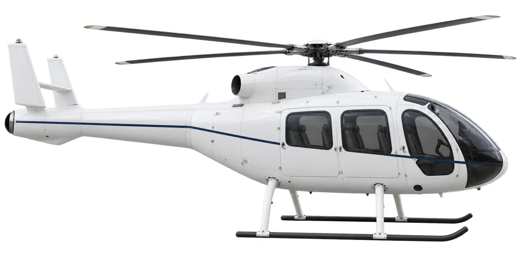 MD 600N side profile illustration