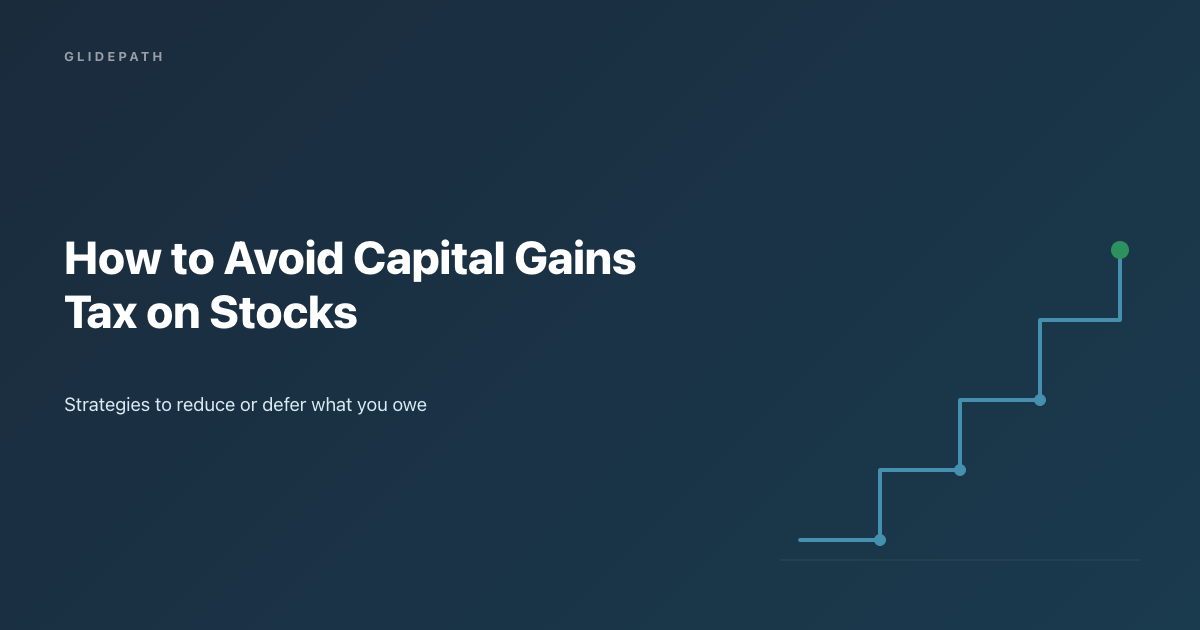 how to avoid capital gains tax on stocks