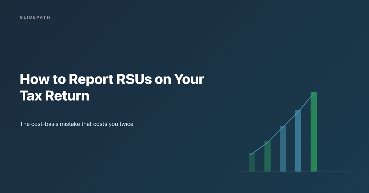 how to report rsus your on tax return