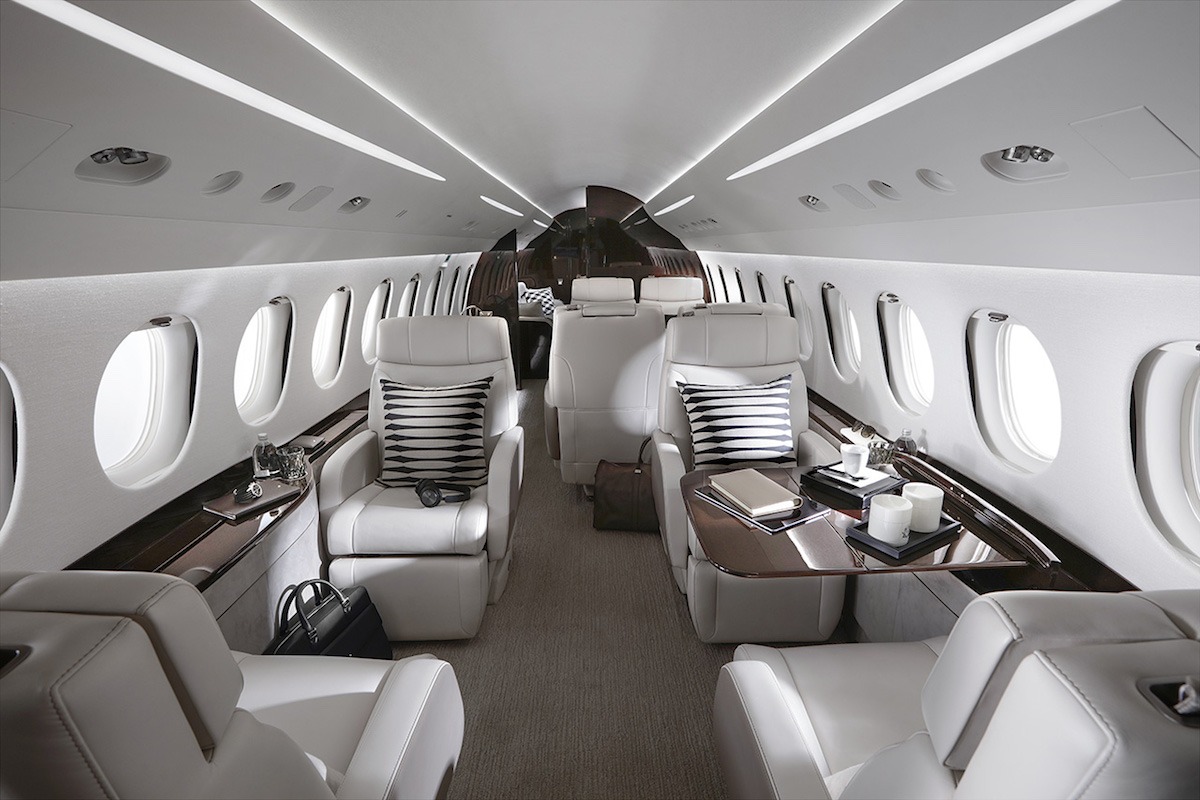 Dassault Falcon 8X Interior