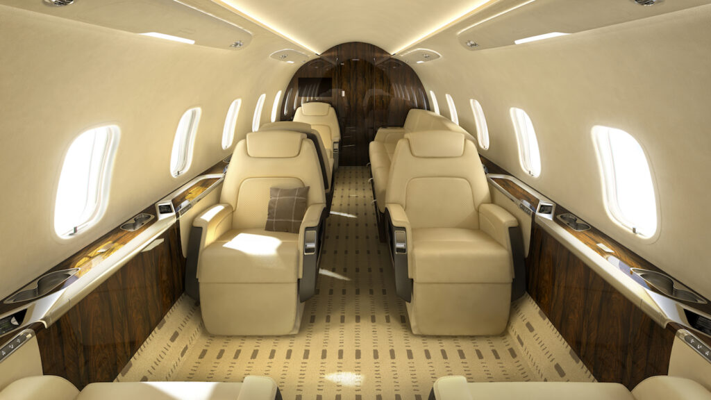 Bombardier Challenger 350 Interior