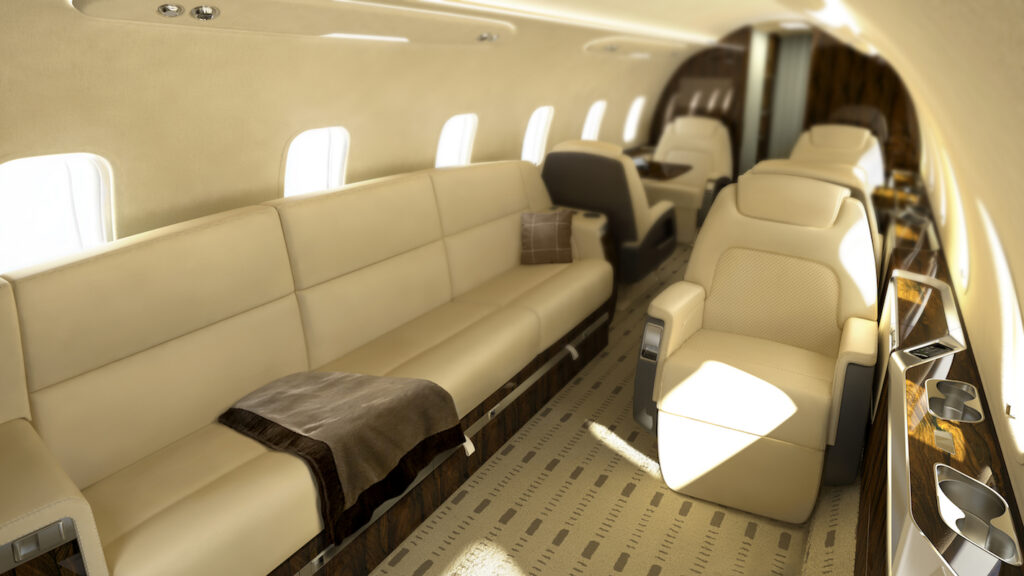 Bombardier Challenger 350 Interior