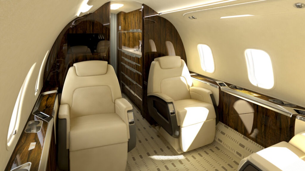 Bombardier Challenger 350 Interior