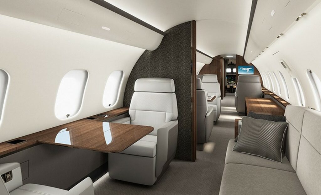 Bombardier Global 5000 Interior