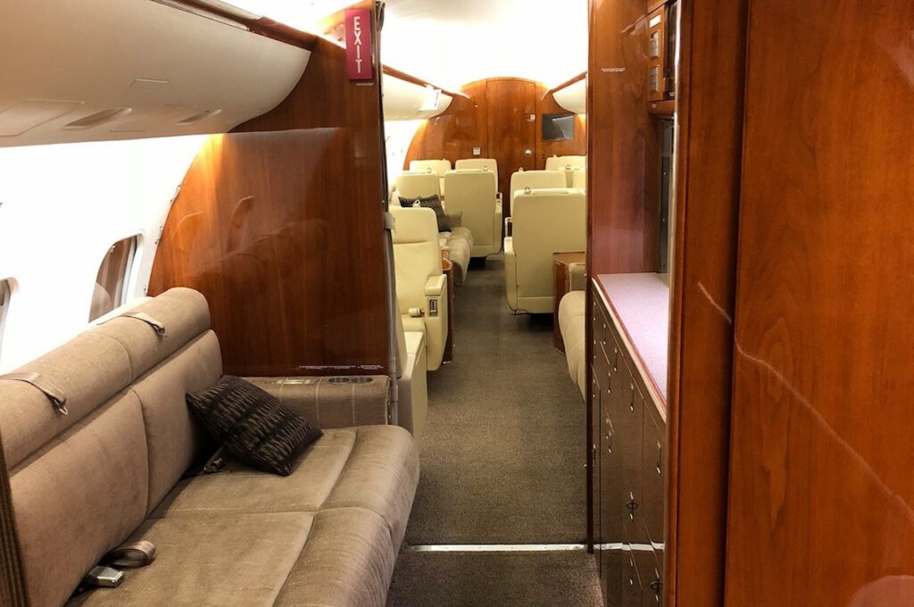 Bombardier Global Express Interior