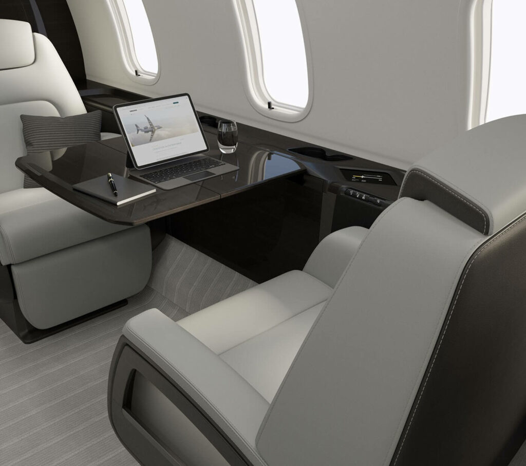 Bombardier Challenger 350 Interior