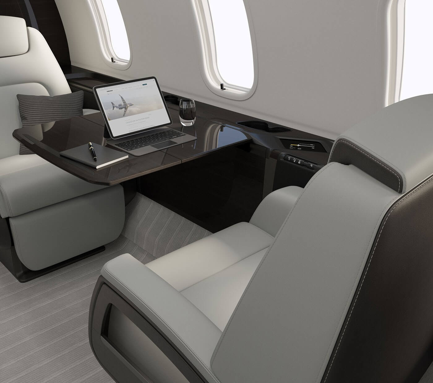 Bombardier Challenger 350 Interior