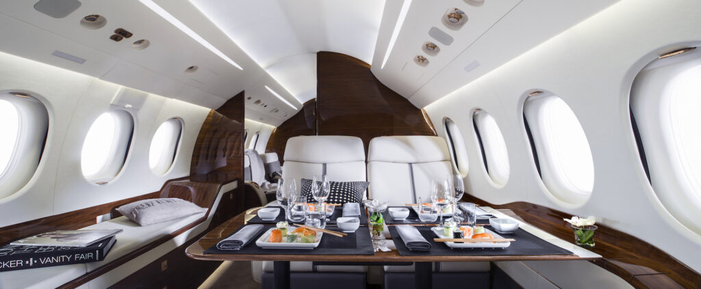 Dassault 7X Interior