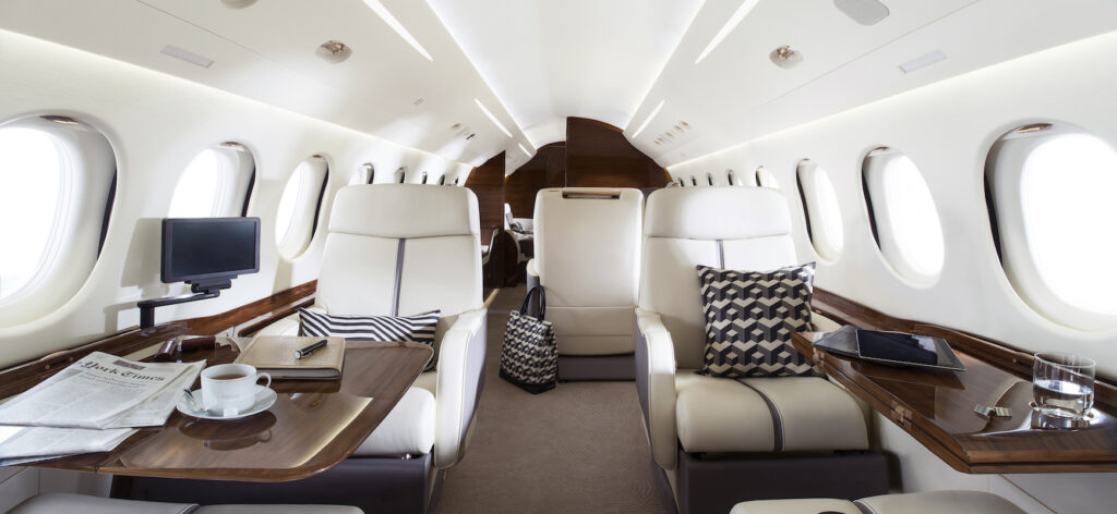 Dassault 7X Interior