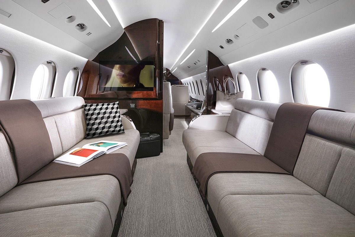 Dassault 8X Interior