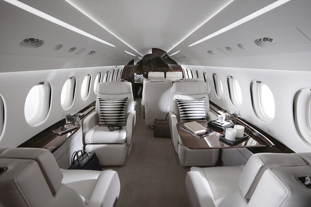 Dassault 8X Interior