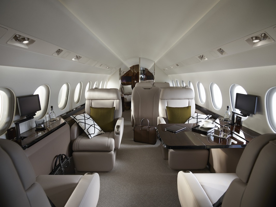 Dassault 900LX Interior