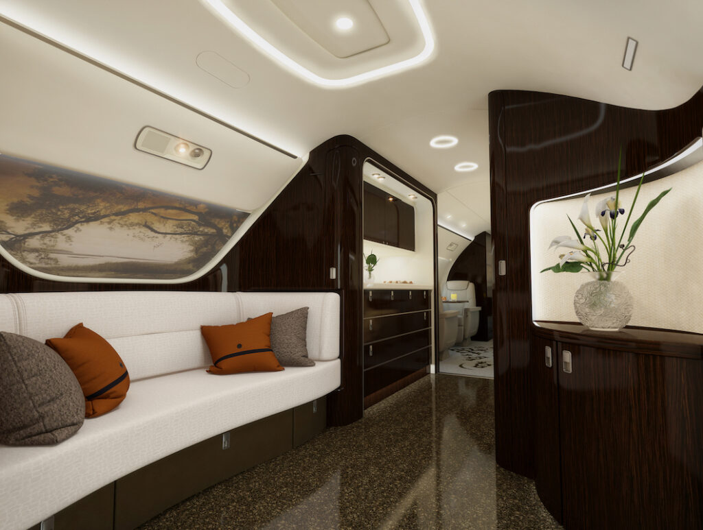 Embraer Lineage 1000E Interior