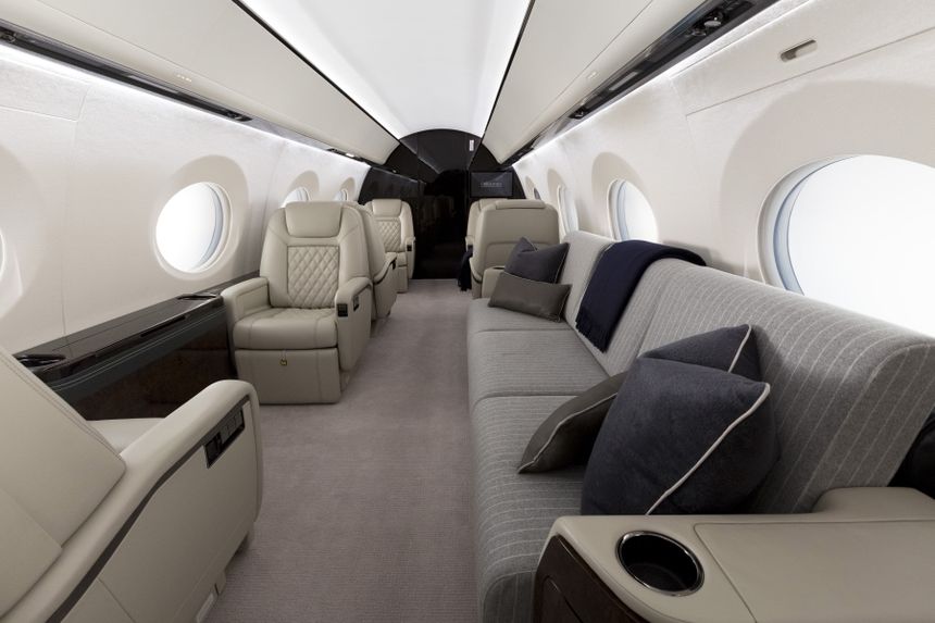 Gulfstream G550 Interior