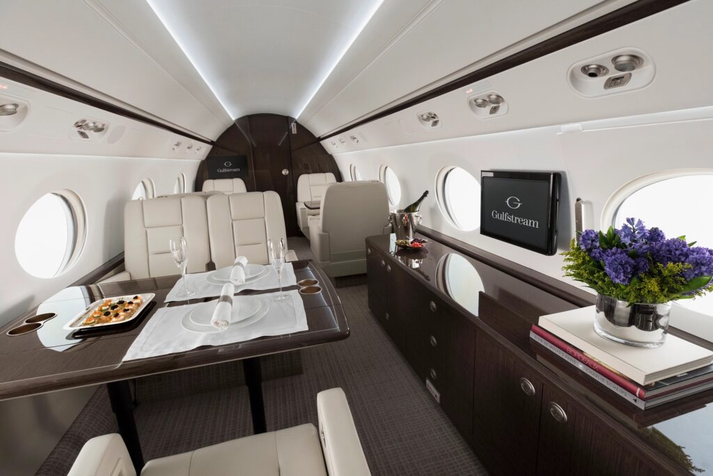 Gulfstream G550 Interior