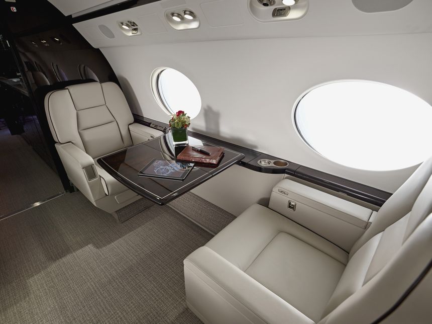 Gulfstream G550 Interior