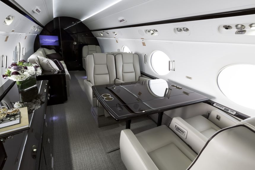 Gulfstream G550 Interior