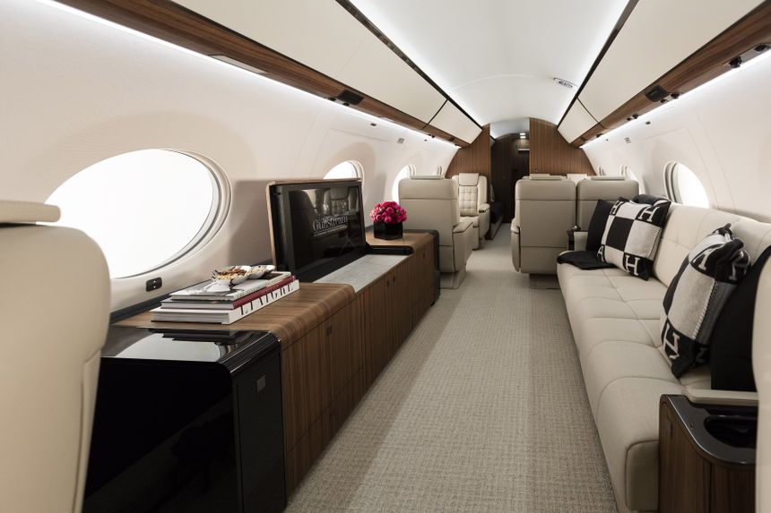 Gulfstream G650 Interior