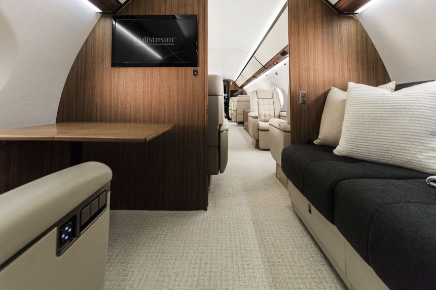 Gulfstream G650 Interior