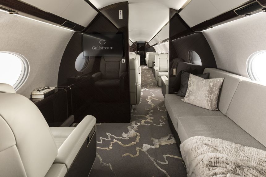 Gulfstream G650ER Interior