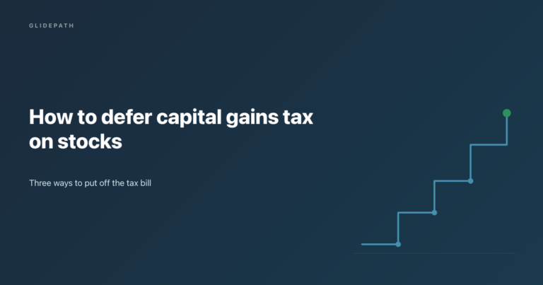 how to defer capital gains tax