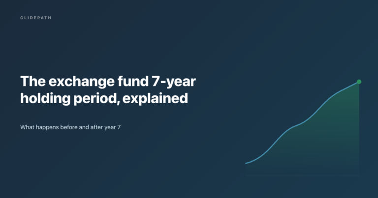 exchange fund 7-year holding period